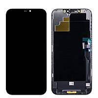 Дисплей (экран в сборе) для телефона Apple iPhone 12 Pro Max (OLED) черный