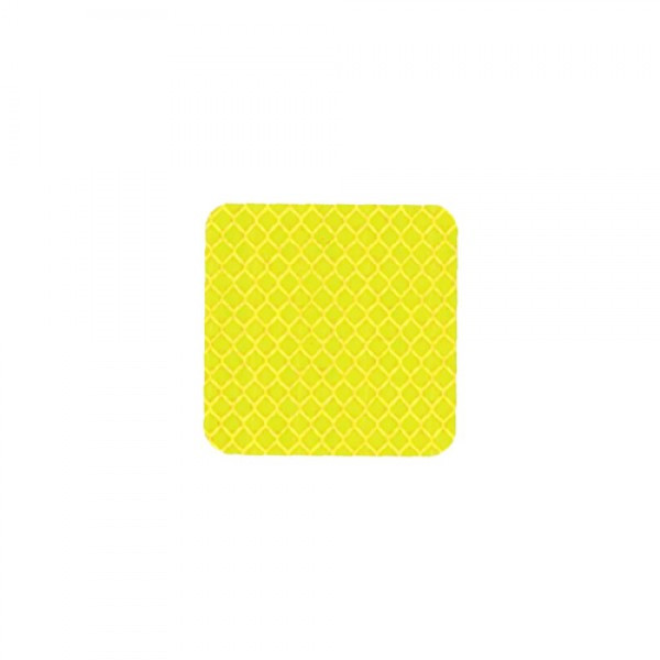 Лента светвозвращаемая, цвет желтый, ширина 2.5 см