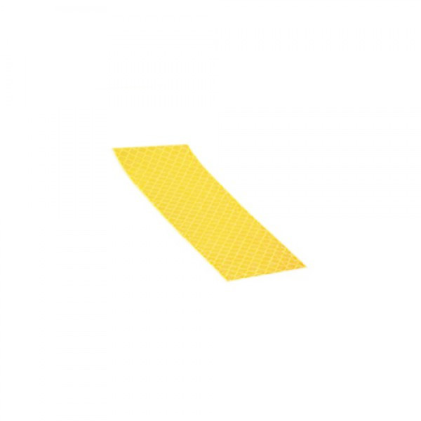 Лента светвозвращаемая, цвет желтый, ширина 2 см