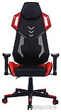 Кресло CACTUS CS-CHR-090BLR (черный/красный), фото 4