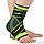 Голеностоп (Бандаж голеностопного сустава) Pressurized support ankle неопреновый с фиксирующим ремнем (1шт.), фото 8