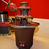 Шоколадный фонтан фондю Chocolate Fondue Fountain Mini / Фондюшница, фото 10