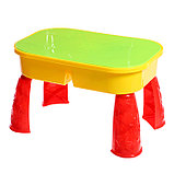 Набор для игры в песке «Весело играем», со столиком, 11 предметов, фото 4