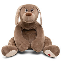 Мягкая игрушка "Собака Чарли", цвет бежево-серый, 85 см СБЧарли/45/270-1