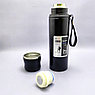 Термос вакуумный 1000 мл. Vacuum Cup из нержавеющей стали, чашка, клапан, фото 2