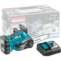 Makita DUC302RF2, Пилы цепные электрические Makita DUC 302 RF2 (2*3 Ah, carton)