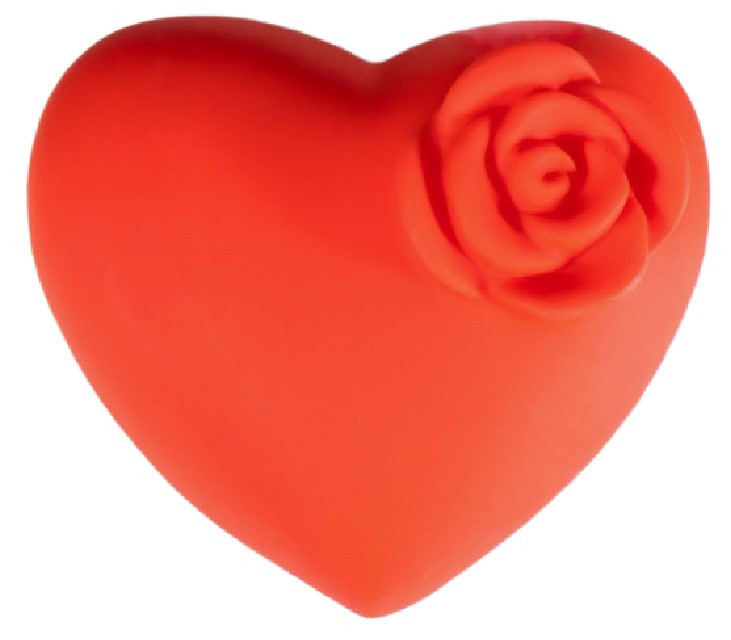 Сувенир-ночник «Сердце с цветочком» 3,2*6*6,5 см, красный - фото 4 - id-p224391575