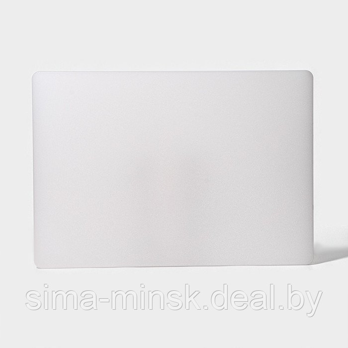 Доска профессиональная разделочная, 40×30 см, толщина 1,2 см, цвет белый - фото 4 - id-p224520173