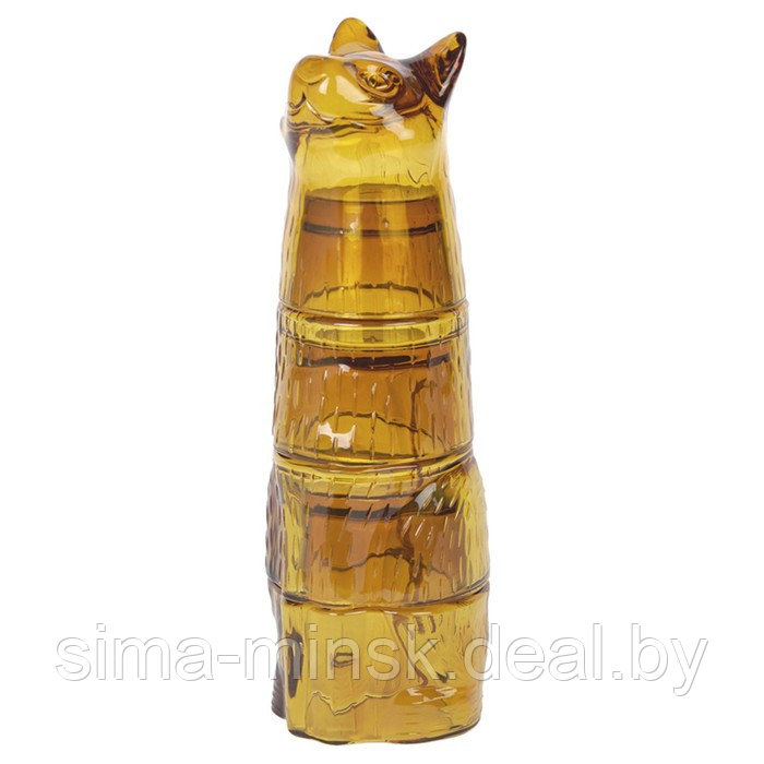Набор стаканов Doiy Kitty, 4 шт, цвет имбирный - фото 1 - id-p224520250