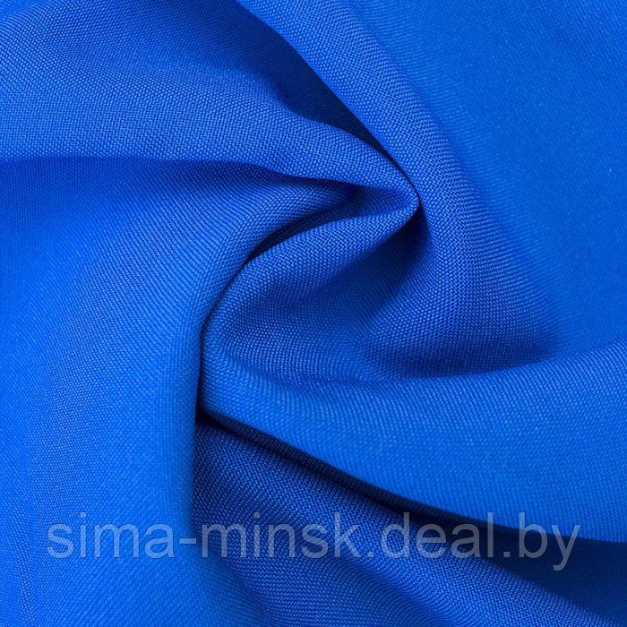 Ткань костюмная габардин, ширина 150 см, цвет василёк - фото 1 - id-p224520826