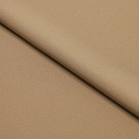 Ткань костюмная габардин, ширина 150 см, цвет тёмно-бежевый