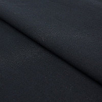 Ткань плательная, батист гладкокрашеный, ширина 150 см, цвет чёрный