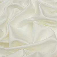 Ткань плательная «Скарлет», гладкокрашенная, сатин, стрейч, ширина 150 см, цвет молочный