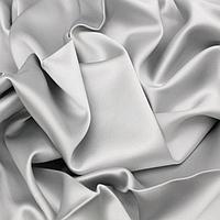 Ткань плательная «Скарлет», гладкокрашенная, сатин, стрейч, ширина 150 см, цвет светло - серый