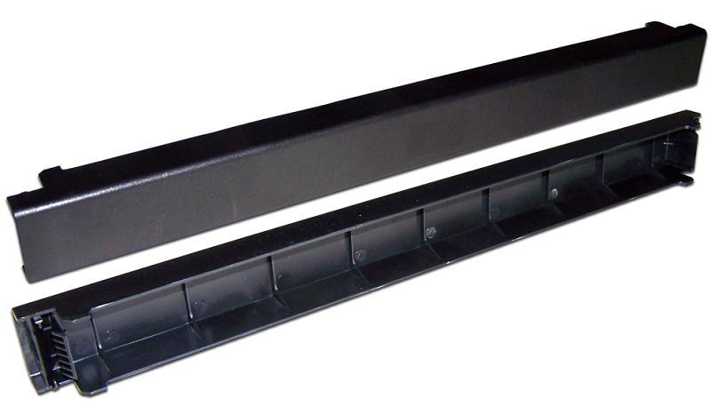 LANMASTER LAN-CB-FPP-1U 19" пластиковая фальш-панель 1U, быстросъемная, черная - фото 1 - id-p224520819
