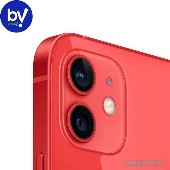 Смартфон Apple iPhone 12 64GB Воcстановленный by Breezy, грейд C (PRODUCT)RED - фото 4 - id-p224521068