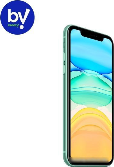 Смартфон Apple iPhone 11 128GB Воcстановленный by Breezy, грейд A (зеленый) - фото 2 - id-p224521070