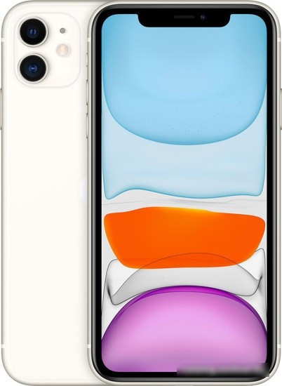 Смартфон Apple iPhone 11 128GB (белый) - фото 1 - id-p224521079