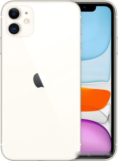 Смартфон Apple iPhone 11 128GB (белый) - фото 4 - id-p224521079