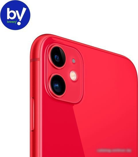 Смартфон Apple iPhone 11 64GB Воcстановленный by Breezy, грейд C (красный) - фото 3 - id-p224521114