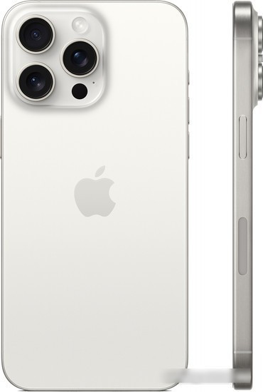 Смартфон Apple iPhone 15 Pro Max 512GB (белый титан) - фото 2 - id-p224521124