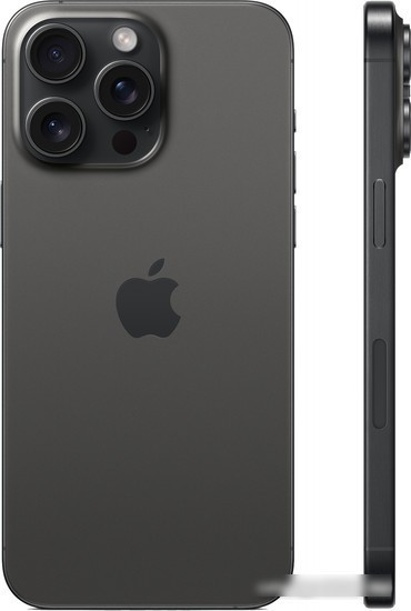 Смартфон Apple iPhone 15 Pro Max 512GB (черный титан) - фото 2 - id-p224521125