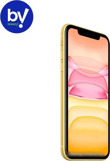 Смартфон Apple iPhone 11 128GB Воcстановленный by Breezy, грейд В (желтый) - фото 2 - id-p224521144