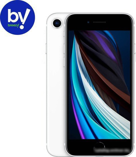 Смартфон Apple iPhone SE 2020 128GB Воcстановленный by Breezy, грейд C (белый) - фото 1 - id-p224521159