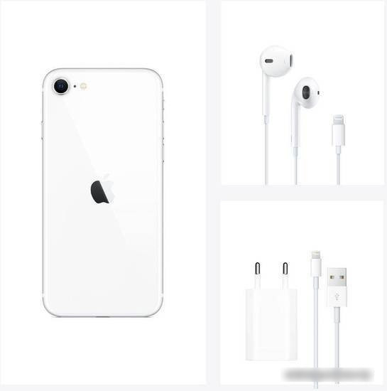 Смартфон Apple iPhone SE 2020 128GB Воcстановленный by Breezy, грейд C (белый) - фото 5 - id-p224521159