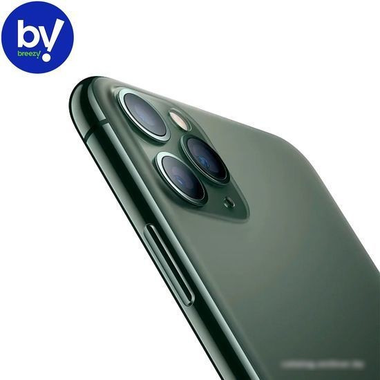 Смартфон Apple iPhone 11 Pro Max 64GB Воcстановленный by Breezy, грейд B (темно-зеленый) - фото 3 - id-p224521225
