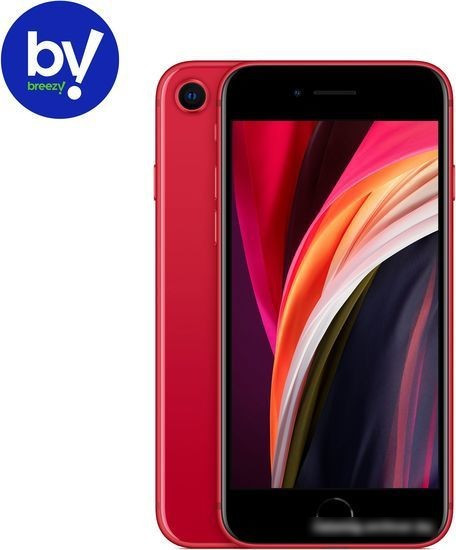 Смартфон Apple iPhone SE 128GB Воcстановленный by Breezy, грейд C (красный) - фото 1 - id-p224521254