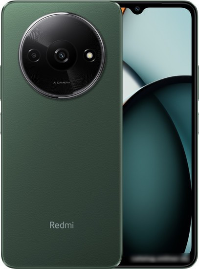 Смартфон Xiaomi Redmi A3 4GB/128GB международная версия (зеленый лес) - фото 1 - id-p224521261