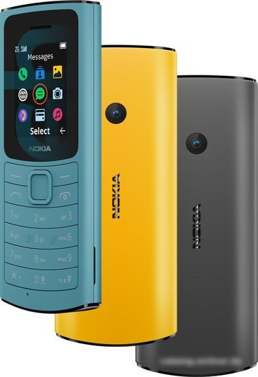 Мобильный телефон Nokia 110 4G Dual SIM (бирюзовый) - фото 4 - id-p224521265