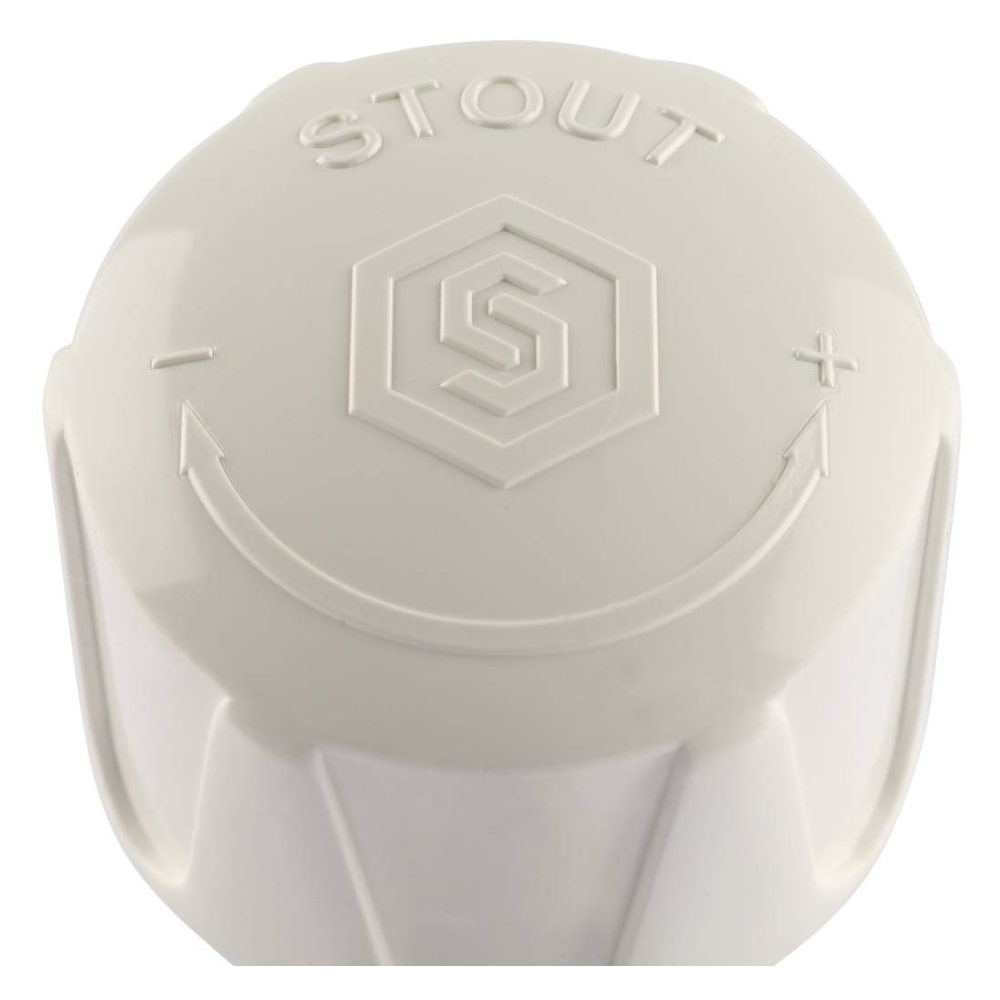 STOUT SVR 3/4" клапан ручной терморегулирующий, прямой - фото 5 - id-p224523660