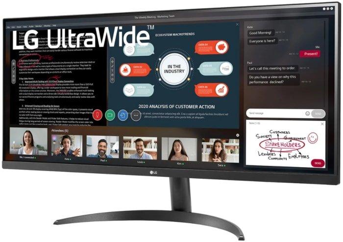 Монитор LG UltraWide 34WP500-B - фото 2 - id-p224524152