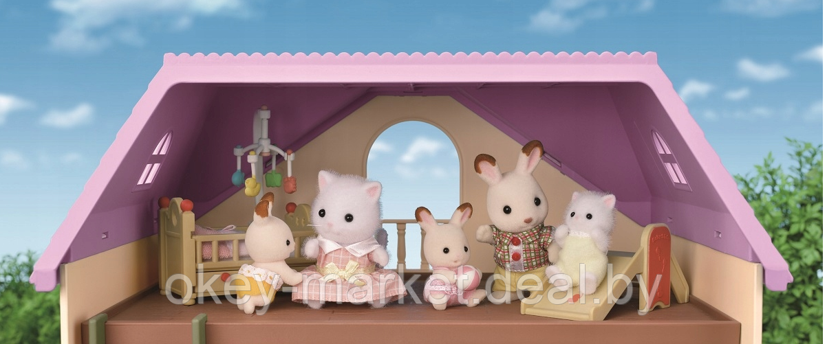 Игровой набор Sylvanian Families Трехэтажный дом 5728 - фото 5 - id-p224525822