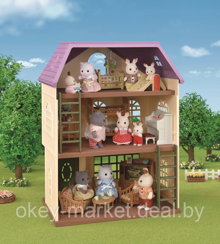 Игровой набор Sylvanian Families Трехэтажный дом 5728 - фото 7 - id-p224525822