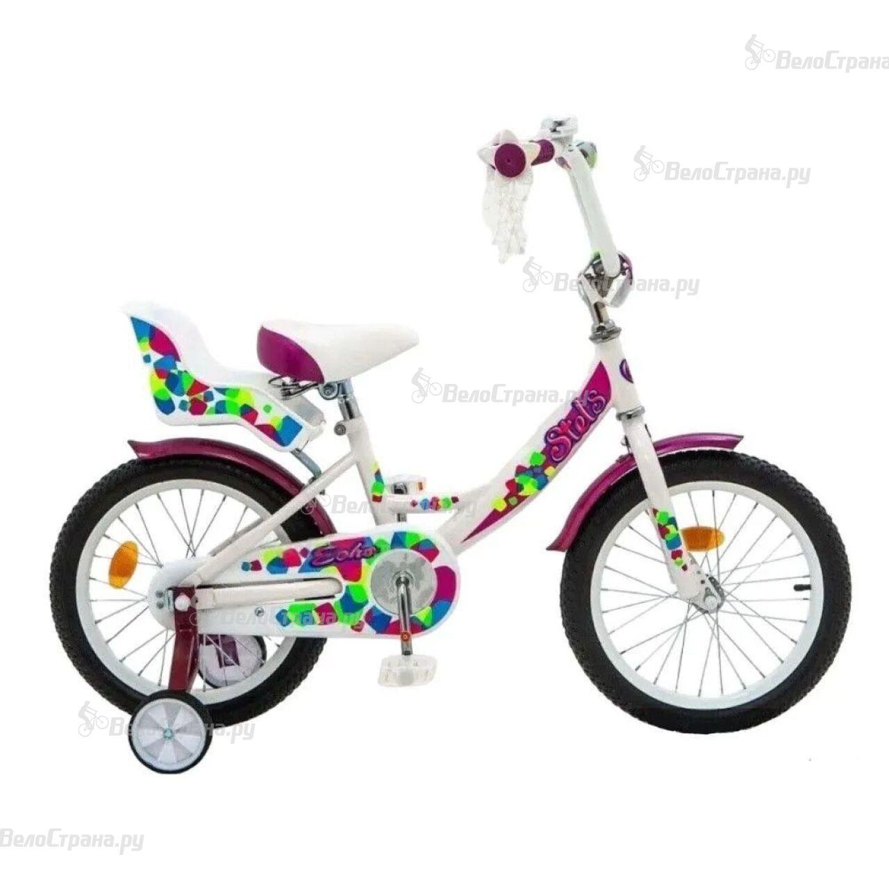 Детский велосипед Stels Echo 16 V020 (белый/розовый, 2018) - фото 1 - id-p217644281