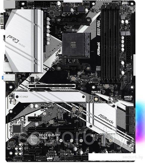 Материнская плата ASRock B550 Pro4 - фото 1 - id-p224528795