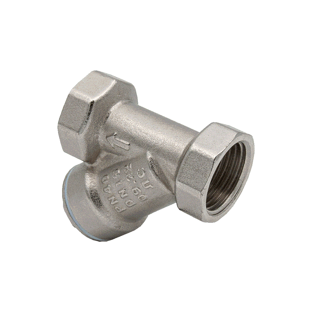 Фильтр латунный муфтовый Ду 32 (1 1/4") косой AQUALINK