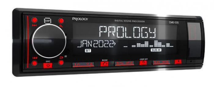 Автомагнитола PROLOGY CMD-330 DSP USB/FM/BT магнитола 1din в машину - фото 1 - id-p224389939