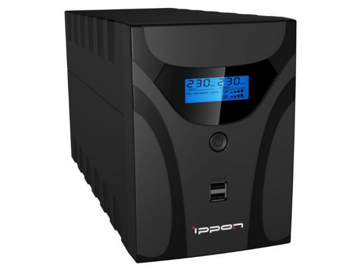 Источник бесперебойного питания Ippon Smart Power Pro II Euro 1600 - фото 1 - id-p224390177