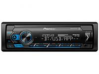 Автомагнитола 1DIN экран Pioneer MVH-S325BT магнитола для автомобиля авто с bluetooth