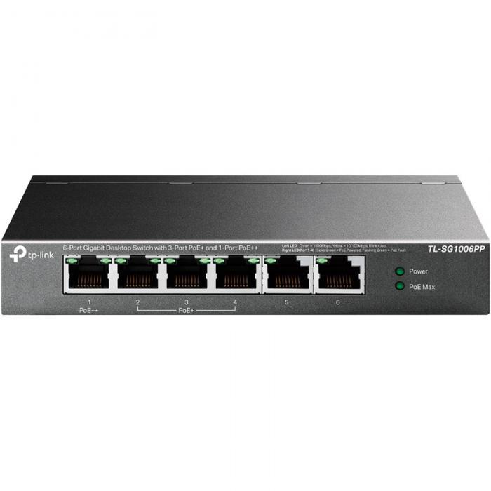 Коммутатор TP-LINK TL-SG1006PP - фото 1 - id-p223961833