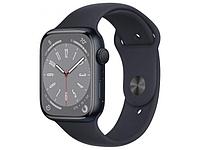 APPLE Watch Series 8 GPS 45mm Midnight Aluminum Case with Midnight Sport Band - S/M MNUJ3