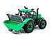 ПОЛЕСЬЕ Трактор "Прогресс" сельскохозяйственный инерционный (зелёный) (в лотке) 94179, фото 4