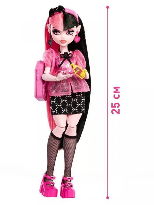 Кукла монстер хай Monster High оригинальная модная шарнирная Дракулаура оригинал коллекционная детская - фото 4 - id-p224444188