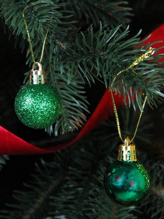 Елочные шары новогодние на елку зеленые Набор украшений игрушки пластиковые шарики 20 штук - фото 4 - id-p224444201