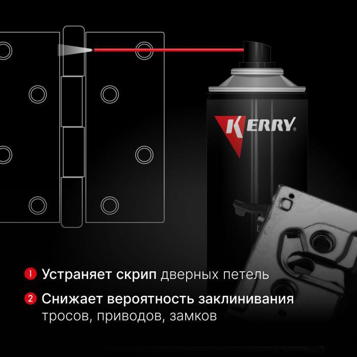 Силиконовая смазка для автомобиля резиновых уплотнителей дверей авто Аэрозольная водостойкая спрей в аэрозоле - фото 4 - id-p224444211