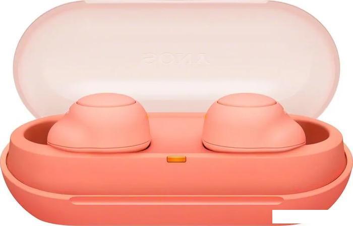 Наушники Sony WF-C500 (оранжевый) - фото 6 - id-p224377445